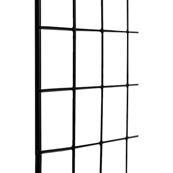 Pinottavat kuutiomaiset metalliverkkohyllyt, 105x70x35 cm, musta