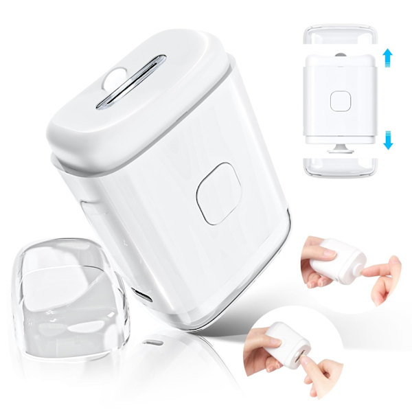 Elektrisk nagelklippare, automatisk nagelklippare, uppladdningsbar nagelklippare, för seniorer, vuxna, bebisar