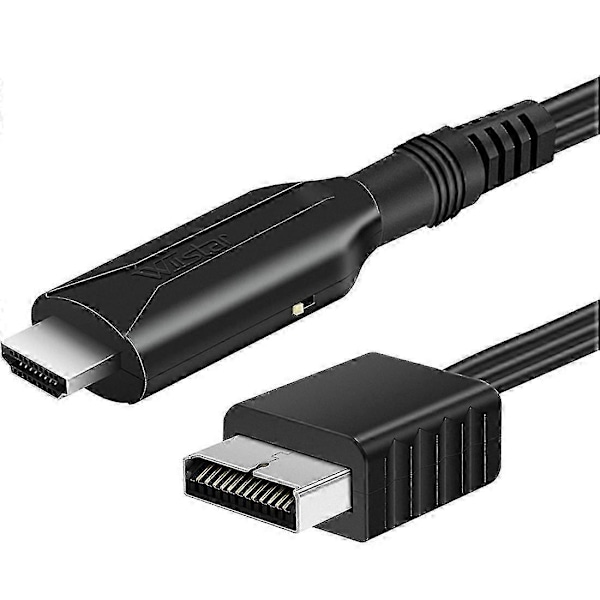 For PS2 til HDMI-kompatibel Audio Video Converter Adapter