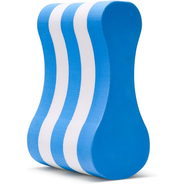 Simningsdragflotte, mjuk simningsflotte kickboard, EVA 5-lagers dragboj benflotte, poolträningshjälpmedel