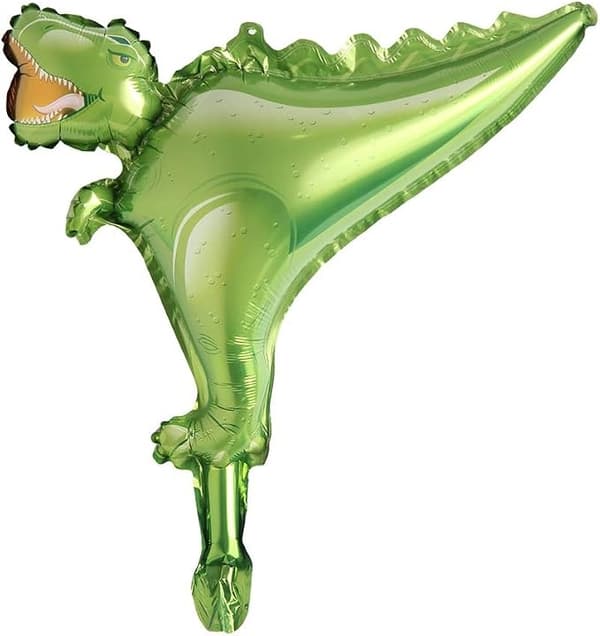 Mini sarjakuvaeläindinosaurus, ilmapallot syntymäpäivä
