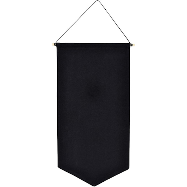 Väggmonterad broschhållare - Pinnvisning vimpelbanderoll S black S
