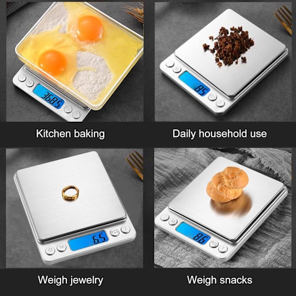 Digital vægt / Køkkenvægt 0,01g-500g