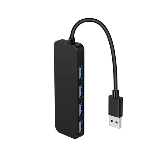 USB 3.0 Hub, 4-Port USB Hub USB Splitter USB Expander for Laptop, Xbox, Minnebrikke, HDD, Konsoll, Skriver, Kamera, Tastatur, Mus