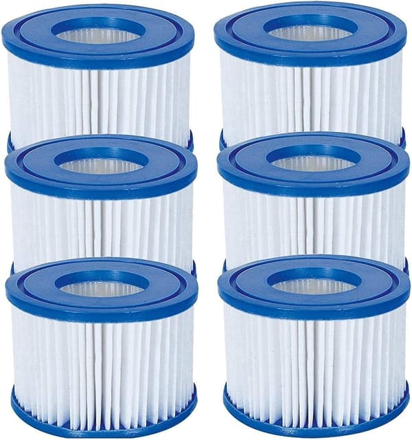 Erstatnings Bestway Spa Filter Erstatning for Type VI, 6-pakning (6 stk)