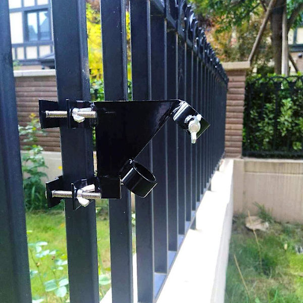 Front Line Flags Flaggstångshållare Fäste Justerbar | Hållbar Multipositionsfäste | Premium Kvalitet Aluminium Flaggstångshållare