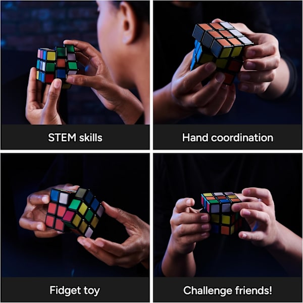 Rubiks kub, Phantom, 3x3 kub Avancerad teknik Svårt 3D-pussel Resespel Stressavlastande fidget-leksak Aktivitetskub för vuxna och barn