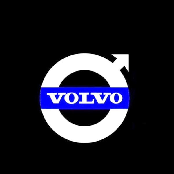 LED-billampa Bildelar Ljus DRL Dagsljus Ficklampa Bilsdörrslampa Välkomstlampa Laserlampa För Volvo xc60