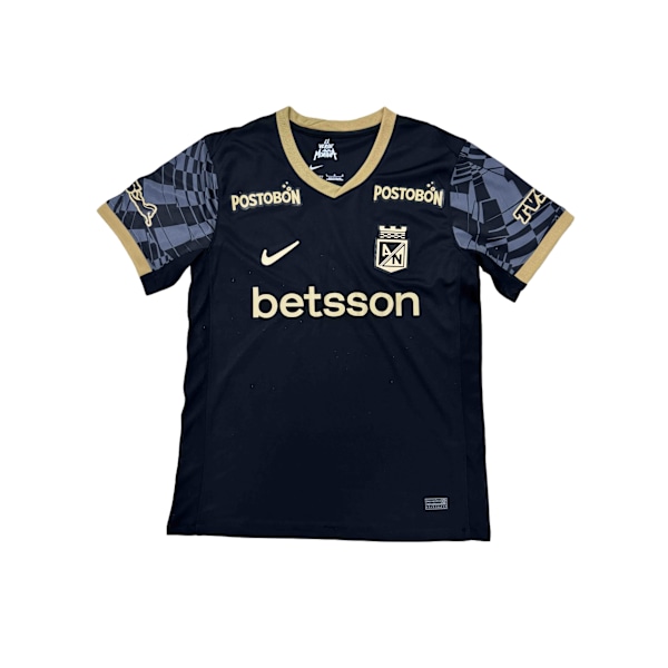 25-26 Atlético Nacional Bortatröja Fotbollsuniform T-shirt S-2XL Away XL