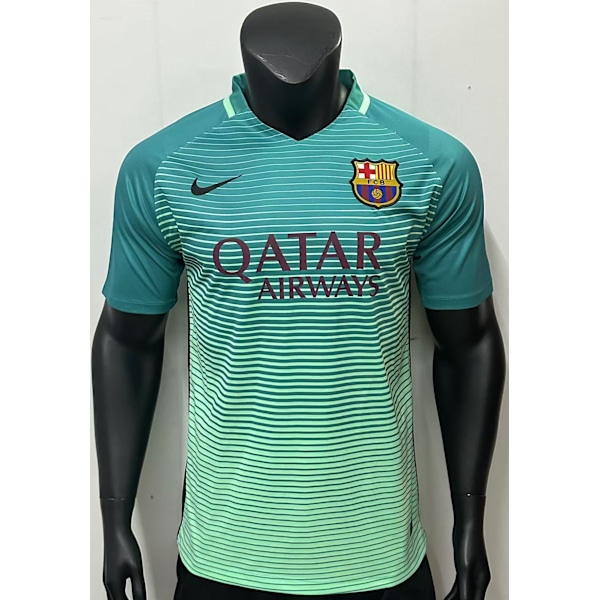 16-17 FC Barcelona Bortatröja Fotbollsuniform T-shirt S-2XL 16-17 Away XL