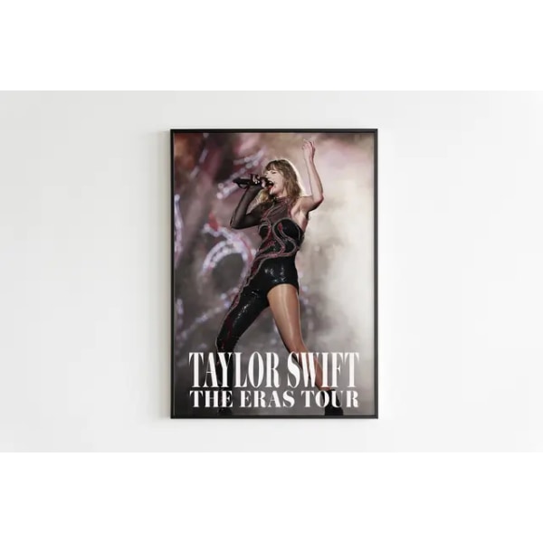 Taylor swift Print bilder Modern popsångare Väggkonst The Eras Tour 1989 bildduksaffisch Sovrumsinredning Presentidé 02 40x60cm