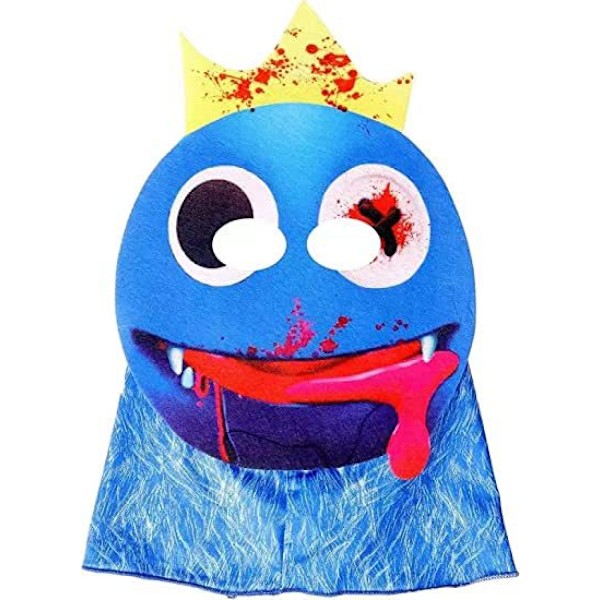 Rainbow Friends Kids Blue Monsters Cosplay Horror Kostymer Navy Blue 160