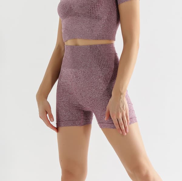 Yogashorts Bekväma Mode Atletiska Shorts Hög Midja Yogabyxor Grey S
