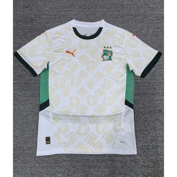 24-25 Elfenbenskusten Hem/Borta Träningsuniform Fotbolls T-shirt S-2XL Away XL