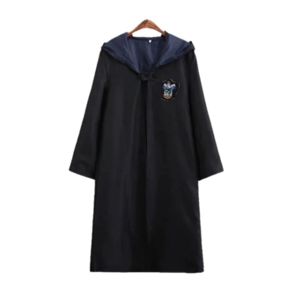 Cosplay Kostym Vuxen Ravenclaw Magic Cloak Robe Slyther Gryffin College Kläder Cape Halloween Kostym Julklapp 1PC-Blue 115