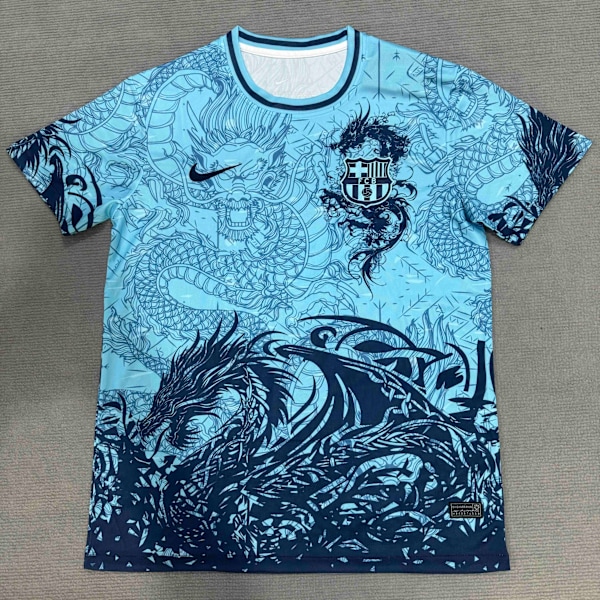 Barcelona Special Edition Blue Dragon Fotballuniform T-skjorte S-2XL Blue Dragon S