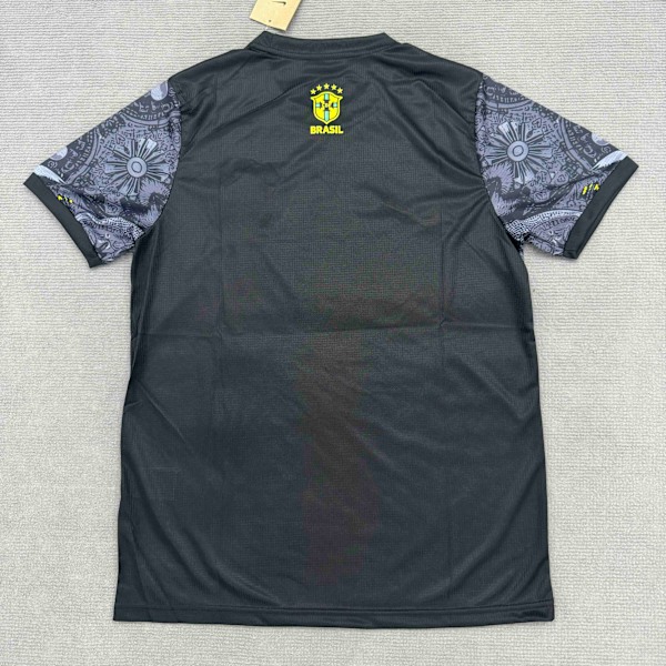 25-26 Brasilien Sort Rød Special Edition Fodbold T-shirt S-2XL L