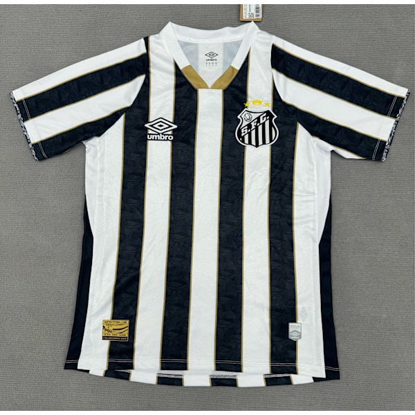 Santos FC Hemmaträningströja Fotbollströja 2024 2025 S-2XL XL