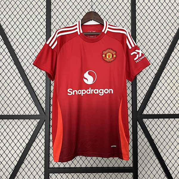 24-25 Manchester United Hjemme Borte Fotball T-skjorte S-2XL Home S