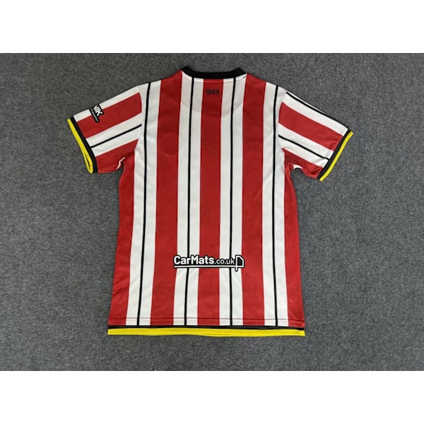 24-25 Sheffield Football Club Hemma Borta Fotbollsuniform T-shirt S-2XL Home M
