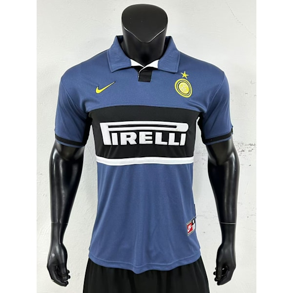 98-99 F.C. Internazionale Milano Bortaställ Fotbolls T-shirt S-2XL 98-99 Away XL