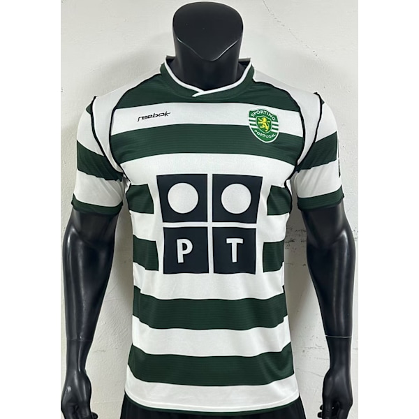 01-03 Sporting CP Hjemmefotballdrakt T-skjorte S-2XL 01-03 Home L