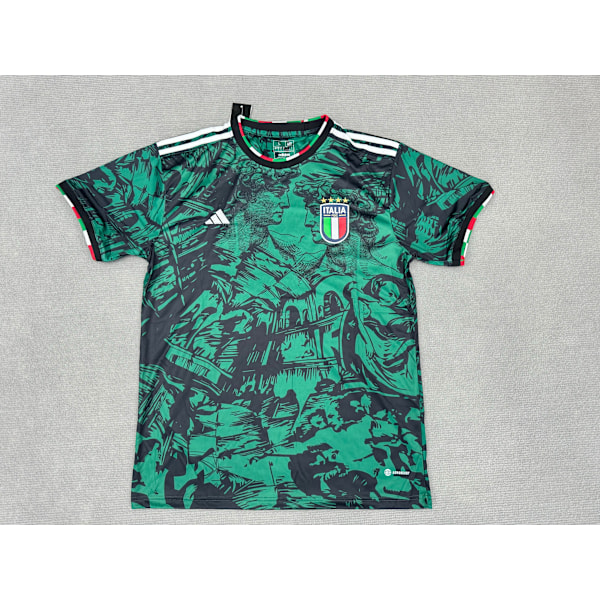 Italia Special Edition Svartgrön Jersey Fotbollströja S-2XL XXL