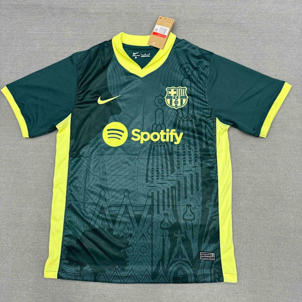 2024-2025 FC Barcelona Special Edition Green Jersey Football Tshirt S-2XL M