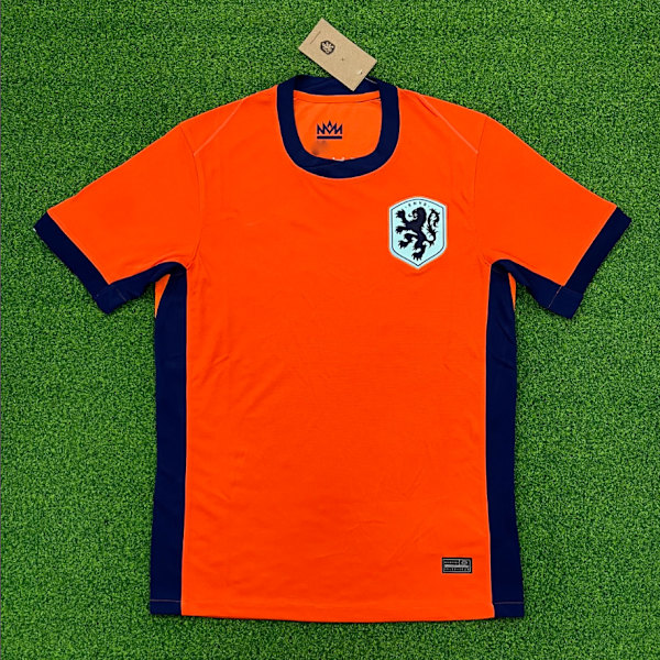 UEFA Euro 24/25 Nederländerna Hemma Borta Fotboll T-shirt S-2XL Home XXL