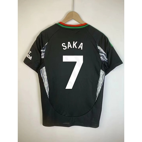 24-25 Arsenal F.C. Bortefotball T-skjorte NR.7 SAKA S-2XL S