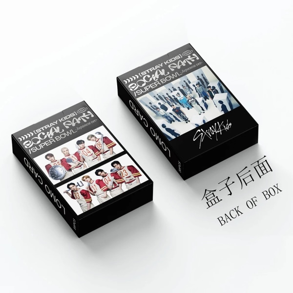 55st Kpop Stray Kids New Album Social Path Lomo-kort Straykids Fotokort Print Set Social Path