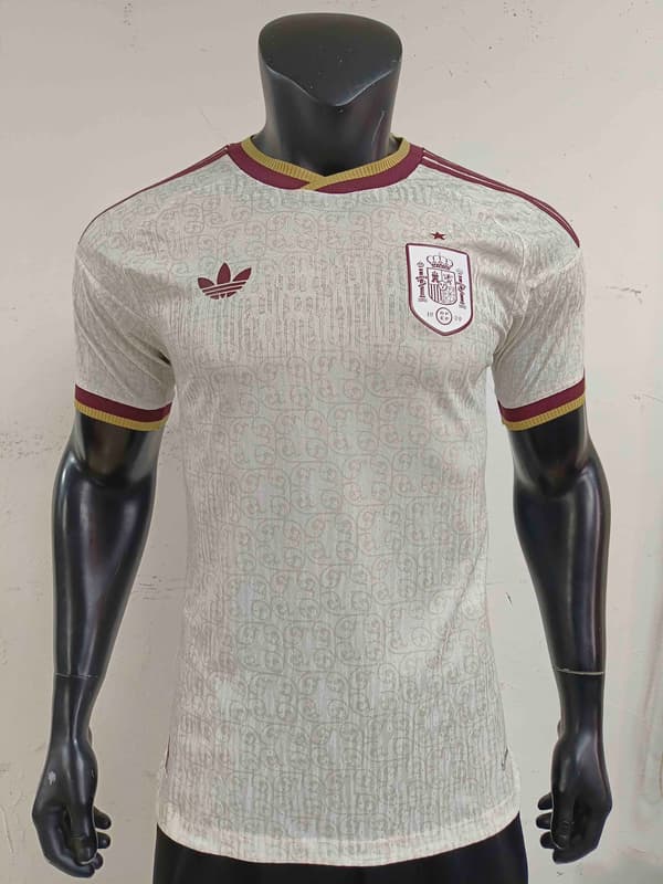 2026 Spanien Bortaspelartröja S-3XL Away L
