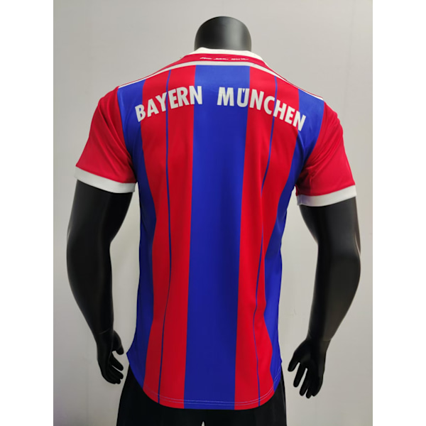 14-15 FC Bayern München Hjemme Fodbolduniform T-shirt S-2XL 14-15 Home M