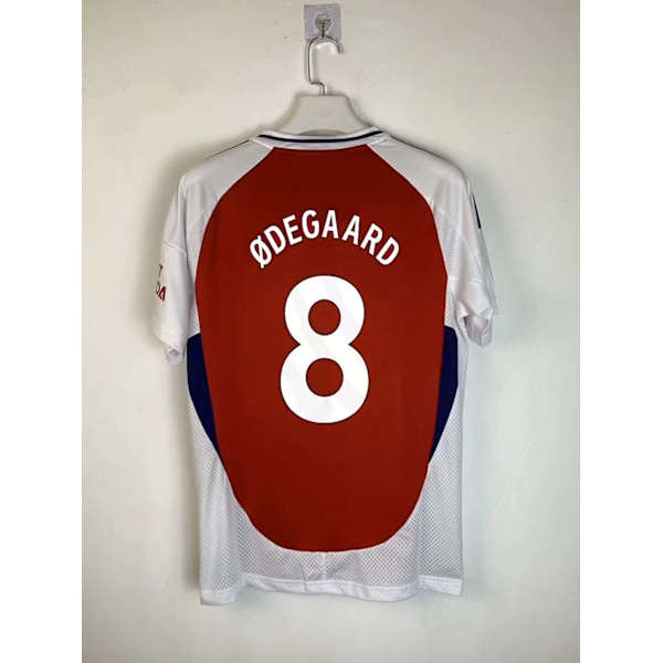 24-25 Arsenal F.C. Hemmafotbollströja nr 8 Ødegaard S-2XL XL