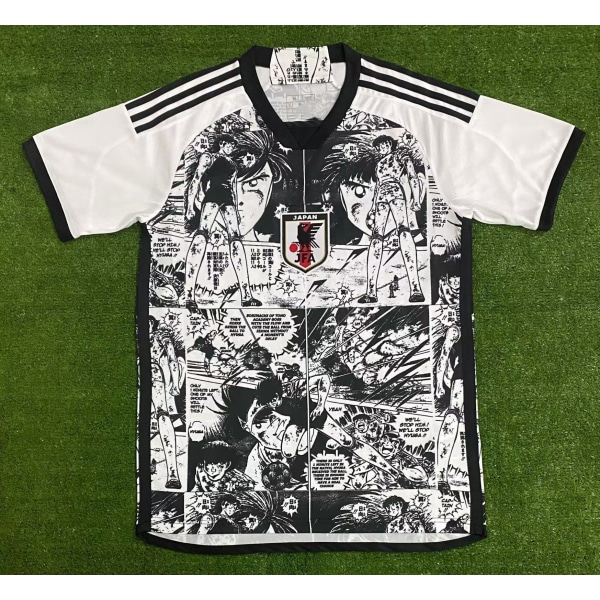 Japan Jersey Mænd 22-23 Hjem Special Edition Samurai Sakura Comic Fodboldtrøje 11 XL