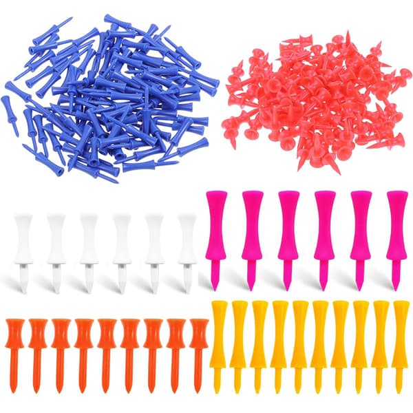 Golfpeg i plast, 25/32/38/45/51/57/70 mm lång Castle Golfpeg, 100 st 38 mm