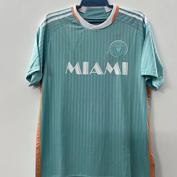 24-25 Inter Miami CF Bortatröja NO.10 MESSI Fotbolls T-shirt S-2XL Away L