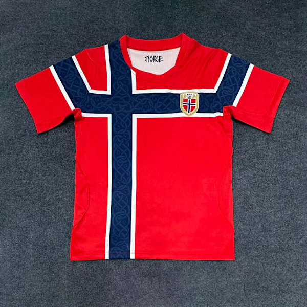 Fotbollströja Norge Hemmalag VM 2026 S-2XL NO.10 Ødegaard M