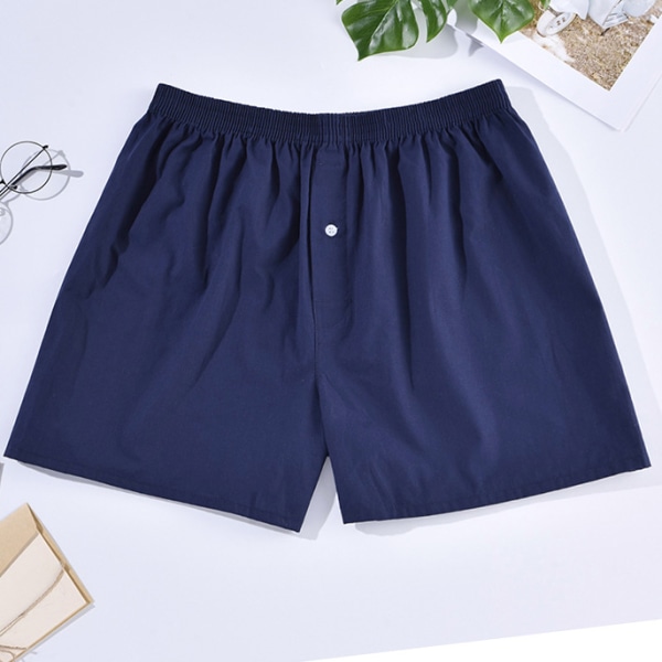 Herrunderkläder Boxershorts Casual Sovkalsonger bomull Hemkläder Herr Arrow Trosor Randig pläd BY03 XL 95-105kg