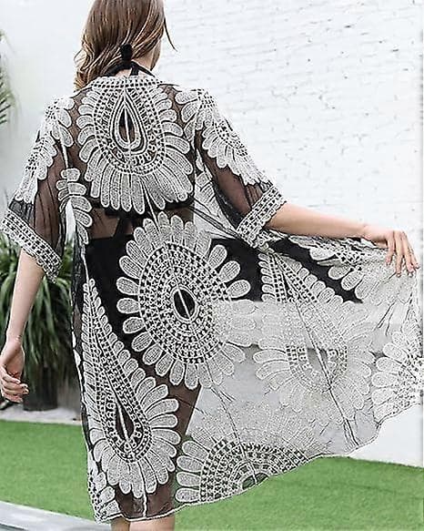Dame badedragter, cover-ups, badedragter Black