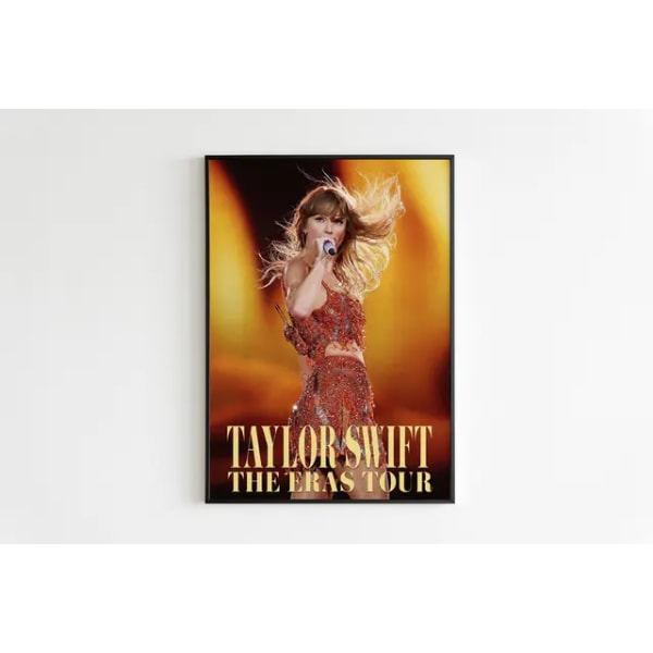 Taylor swift Print Billeder Moderne Pop Singer Vægkunst The Eras Tour 1989 Billedlærredsplakat Soveværelsesindretning Gaveidé 03 20x30cm