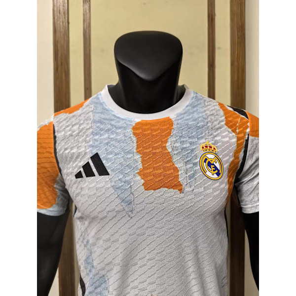 25-26 Real Madrid CF Tränings T-shirt Fotbollströja S-2XL Training L