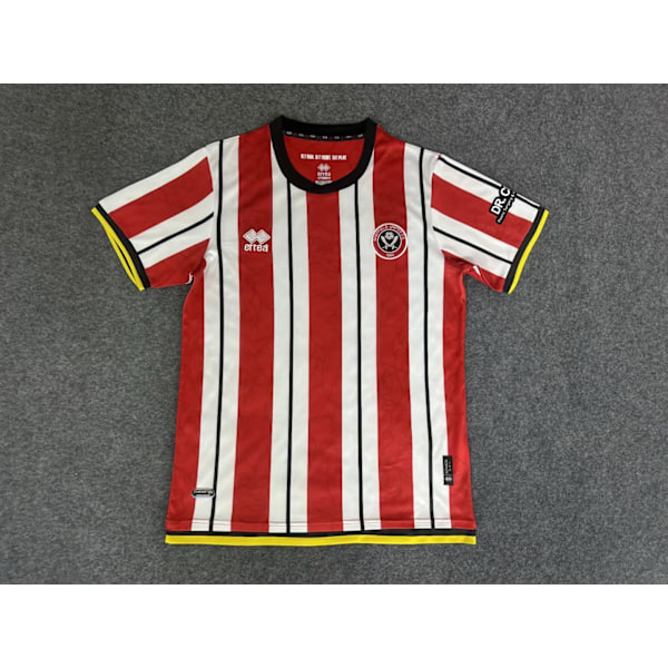 24-25 Sheffield Football Club Hemma Borta Fotbollsuniform T-shirt S-2XL Home M