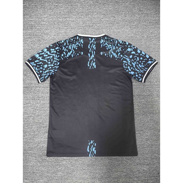 24-25 FC Barcelona Special Edition Jersey Röd Svart/Blå Fotbollströja S-2XL Blue L