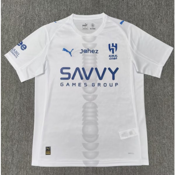 25-26 Al-Hilal Saudi Bortedrakt Fotball T-skjorte S-2XL Away S