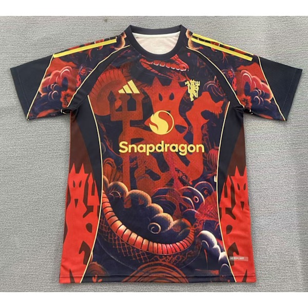 25-26 Manchester United F.C. Snake Year Special Edition Fotbolls T-shirt S-2XL M