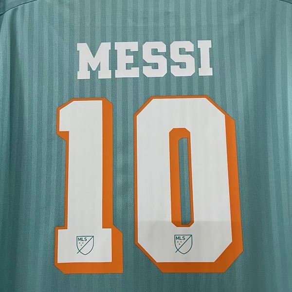 24-25 Inter Miami CF Bortatröja NO.10 MESSI Fotbolls T-shirt S-2XL Away XXL