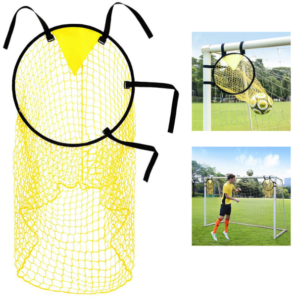 Fotbollsträningsnät Utrustning Träningsmål Nät Gul Yellow