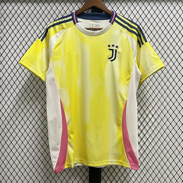 Juventus-jalkapallopaita, lyhythihainen, kausi 2425, nopeasti kuivuva, hengittävä urheiluvaatetus Away M