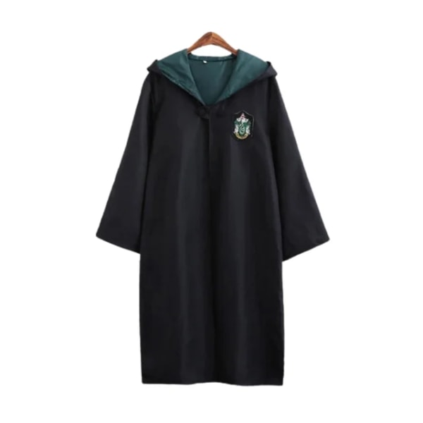 Cosplay Kostym Vuxen Ravenclaw Magic Cloak Robe Slyther Gryffin College Kläder Cape Halloween Kostym Julklapp 1PC-Green 125